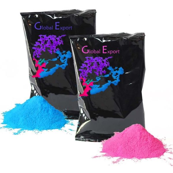Gender Reveal Colour Powder both pink and blue-img